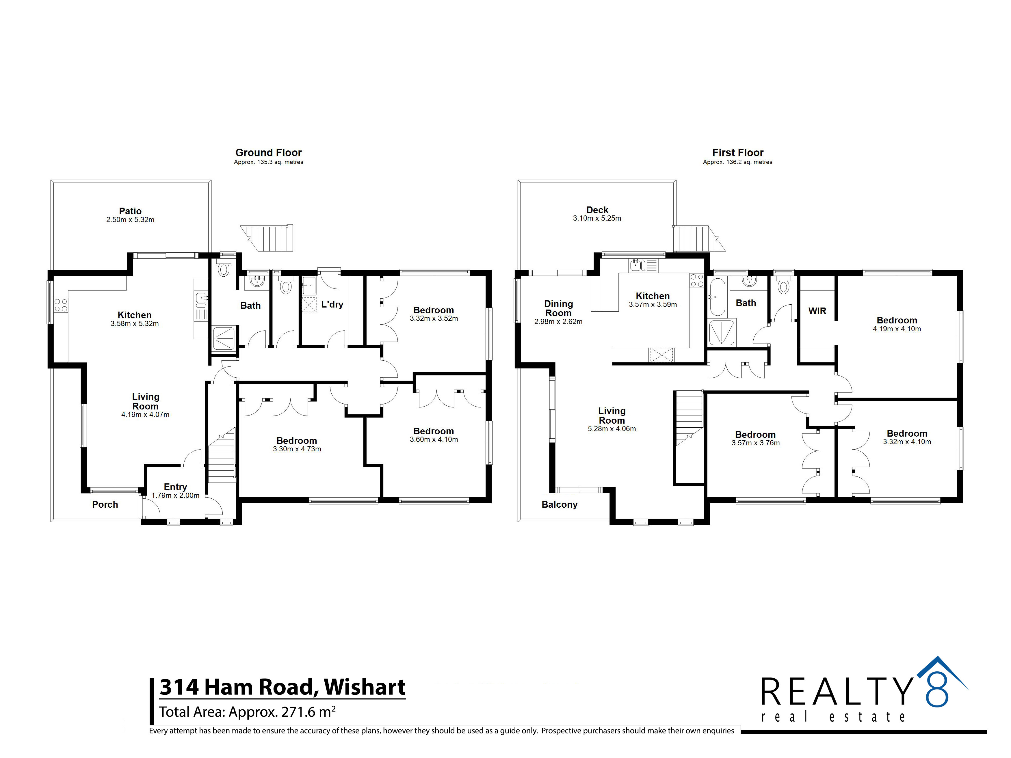Floor plan for Renovated spacious 6 bedroom home - Dual Living - Mansfield State High Catchment